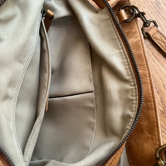 Tan Leather Bag by American Leather Co - Picture 11 of 16